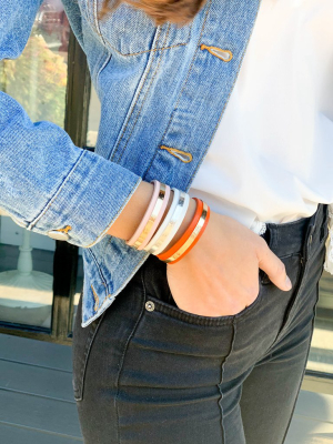 Leather & Metal Cuff