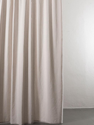 Azura Sand Cotton & Linen Curtains 300cm / 118” Extra Wide