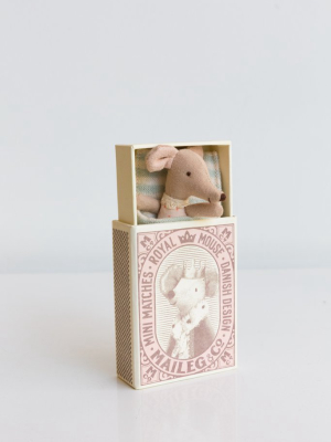 Maileg Royal Sleepy/wakey Mouse In Box