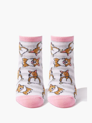 Corgi Ankle Socks