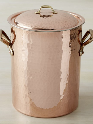 Mauviel Hammered Copper Soup Station