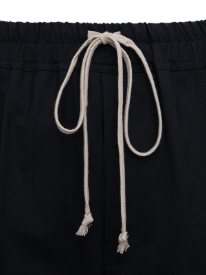 Rick Owens Drawstring Elasticated Waistband Trousers