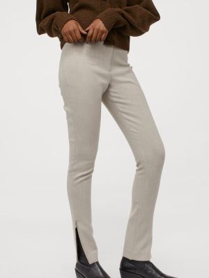 Zip-hem Pants