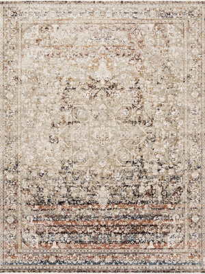 Loloi Theia Rug - Taupe/black