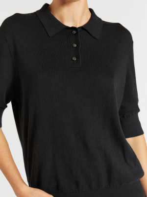 Cotton Cashmere Polo