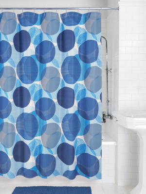 Textured Circle Shower Curtain - Allure Home Creations