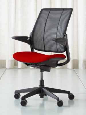 Humanscale ® Parma Red Smart Ocean Task Chair