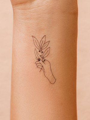 West Temporary Tattoo