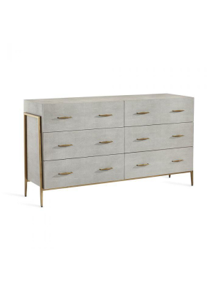 Morand 6 Drawer Chest In Grey