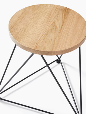 Amigo Modern Octahedron Table Stool