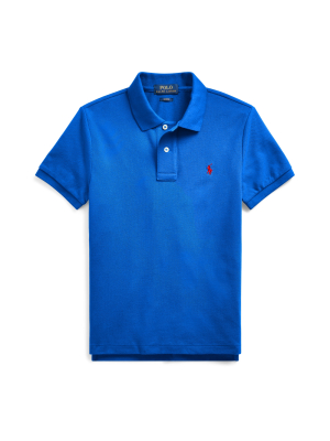 Cotton Mesh Polo Shirt