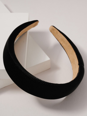 Crock Embossed Leather Head Band