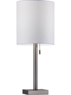 Lille Table Lamp Brushed Steel