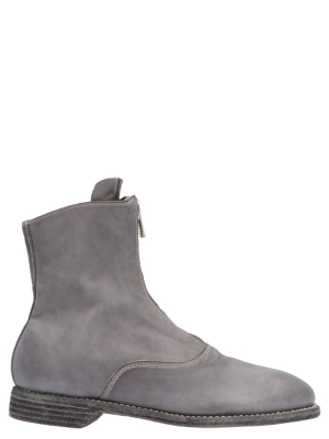 Guidi 210 Front Zipped Ankle Boots