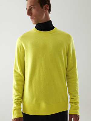 Merino-yak Crew-neck Sweater