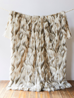 Head Regal Viking Faux Fur Blanket