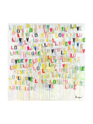Live Love Art Print