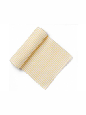 Petit Pehr Swaddle - Yellow Stripe