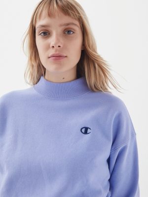 Champion Uo Exclusive Reverse Weave Mock Neck Sweatshirt