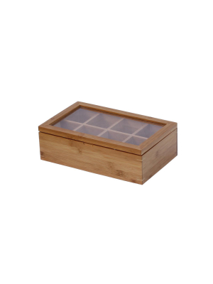 Oceanstar Bamboo Tea Box