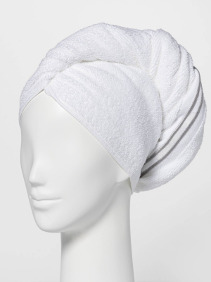 Spa Hair Towel True White - Threshold Signature™