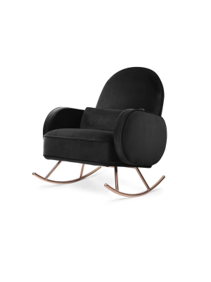 Compass Rocker - Black Velvet