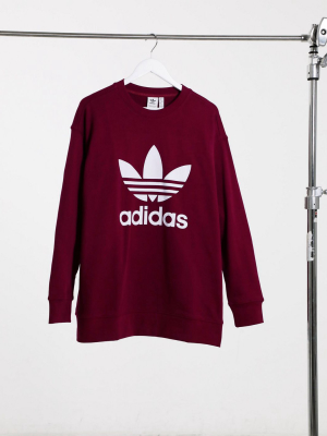 Adidas Originals Plus Trefoil Large Logo Sweatshirt