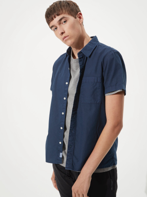 Ae Oxford Short-sleeve Button-up Shirt