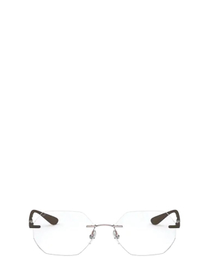 Ray-ban Octagon Rimless Glasses