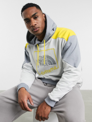 The North Face Extreme Hoodie In Gray