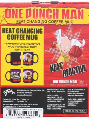 Just Funky One Punch Man Heat Changing 16oz Ceramic Coffee Mug