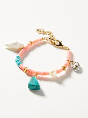 Ayana Designs Pink Charm Bracelet