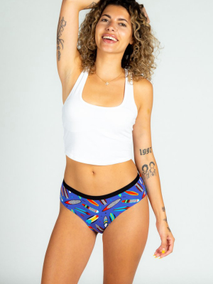 The Locals Only | Retro Surfboard Modal Cheeky Underwear