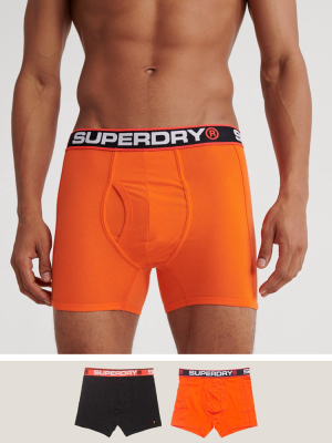 Superdry Sports Boxers Double Pack