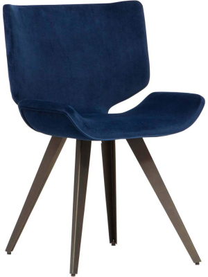 Astra Dining Chair, Petrol