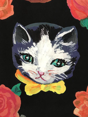 "cats" Silk Scarf