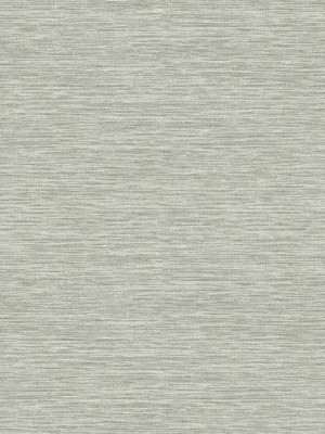 Challis Woven Wallpaper In Grey From The Impressionist Collection By York Wallcoverings