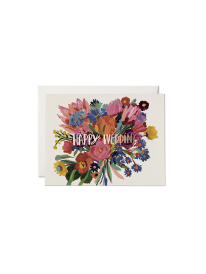 Rc Card, Happy Wedding Flowers