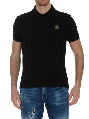 Belstaff Logo Patched Polo Shirt