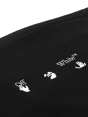Off-white Logo Printed Face Mask