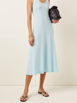 Cotton-jersey Midi Dress