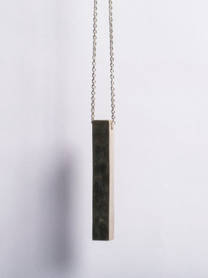 Cuboid Necklace (ma)