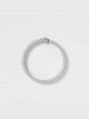 Rustproof Aluminum Shower Curtain Ring Hook - Made By Design™