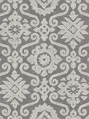 Augustine Peel-and-stick Wallpaper In Pewter And Stone By Stacy Garcia For Nextwall