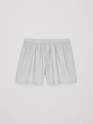 Cotton Chambray Boxers