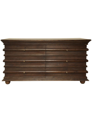 Noir Ascona Hand Rubbed Brown Chest