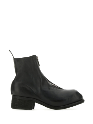 Guidi Pl1 Front Zipped Ankle Boots