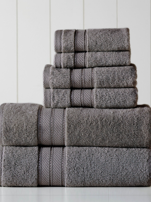 Modern Threads Spunloft 6 Piece Towel Set.