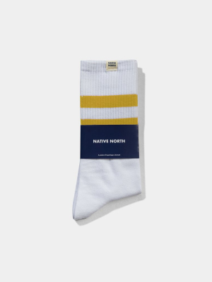 Striped Socks Yellow