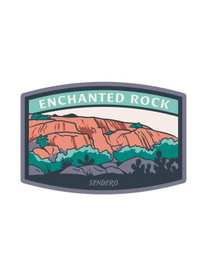 Enchanted Rock Sticker | Sendero Provisions Co.